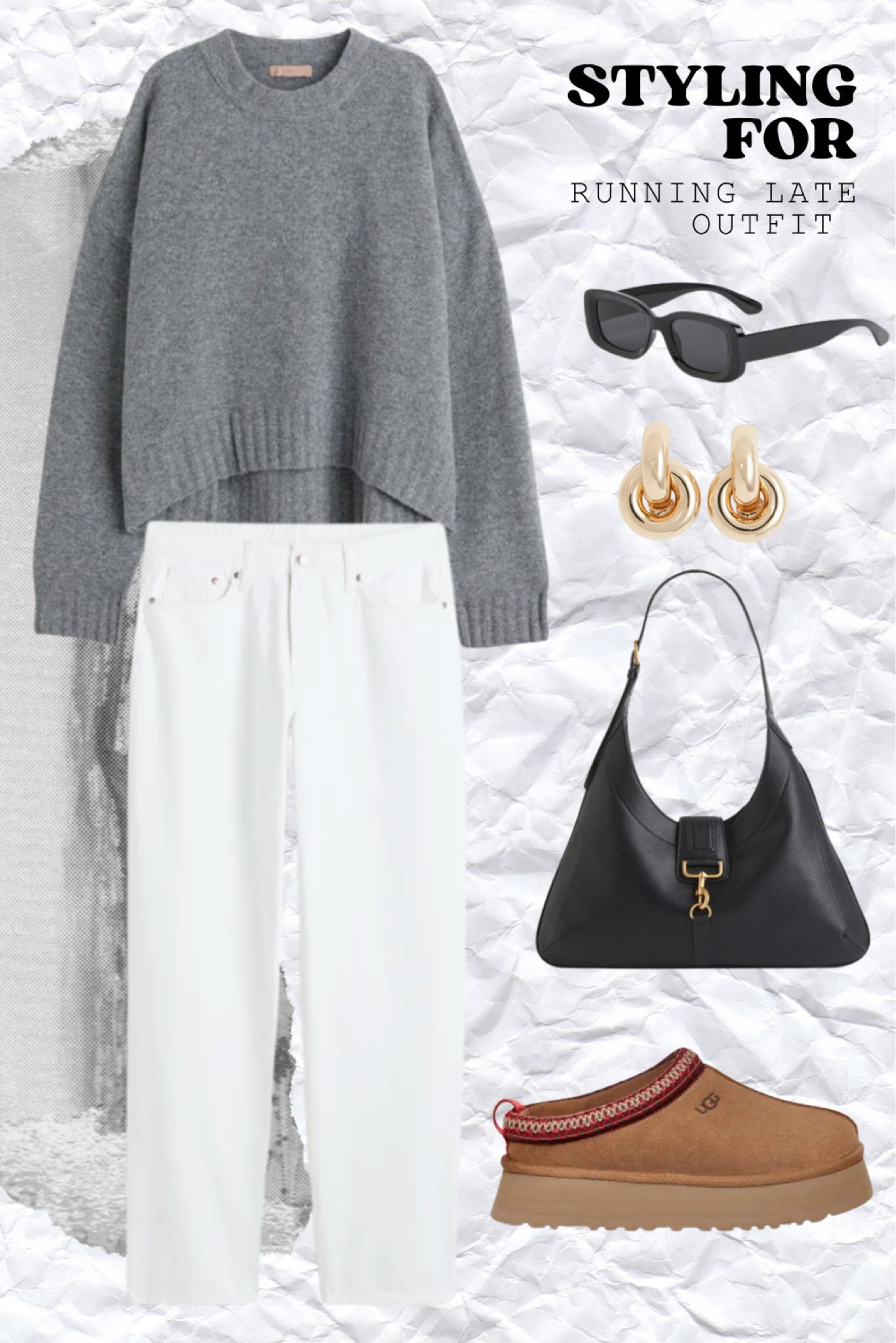 90s inspired🤩 H&M X Taz best seller #90sFashion #QuickAndEasyOutfit #RunningLateOutfit 