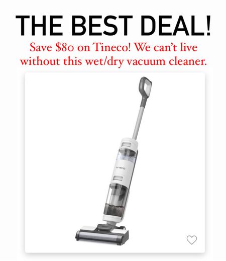 Save $80 on our favorite floor cleaner!!! This wet/dry vacuum is the best.

#LTKhome #LTKsalealert