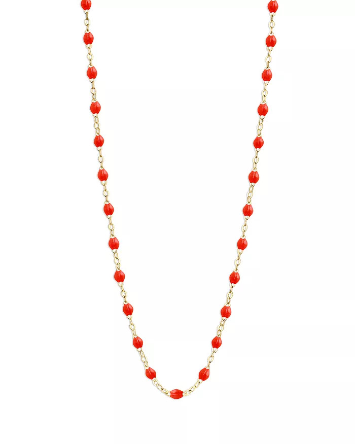 18K Yellow Gold Classic Gigi Resin Bead Collar Necklace, 16.5" | Bloomingdale's (US)