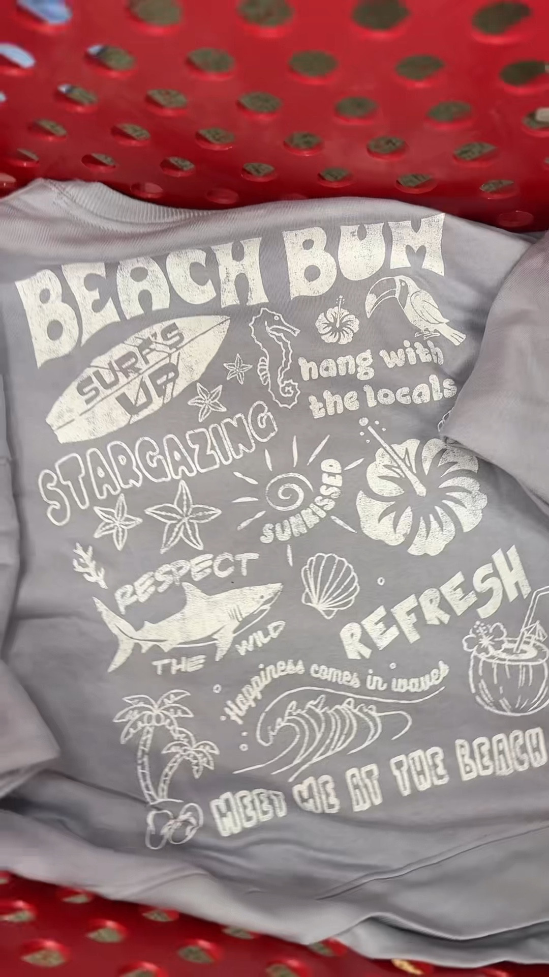 FRONT AND BACK DESIGN BEACH BUM SWEATSHIRT! 

#beachbumsweatshirt #beachvibes #beachvacation #vacationoutfit #beachaesthetic #targetfinds 

#LTKSeasonal #LTKGiftGuide
