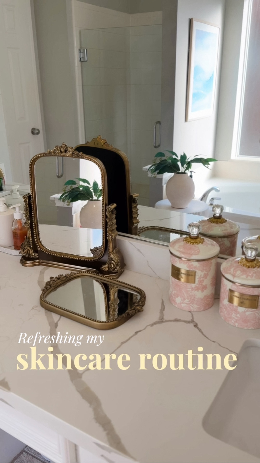 Refreshing my skincare routine ✨

Switching a few products for a fresh start. Also trying a new tanner and body scrub. Starting to organize drawers, cabinets, toys, and everything around here.

A little reset makes everything feel better.

—

#skincareroutine #skincarerefresh #skincarefavorites #organizedhome #momlife 

#LTKselfcare #LTKU #LTKBeauty