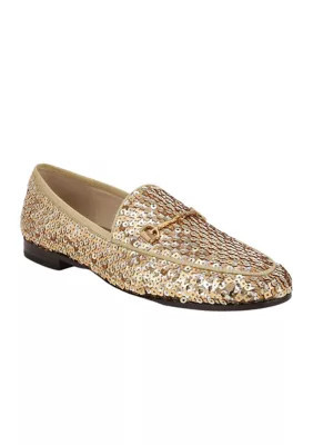 Sam Edelman Women's Loraine Loafers, Gold, 7.5M | Belk