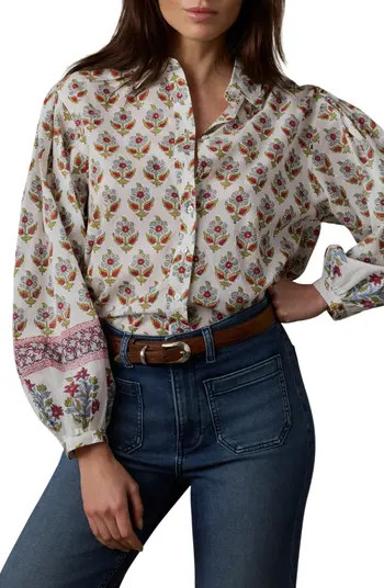 Faherty Suki Floral Button-Up Shirt | Nordstrom | Nordstrom