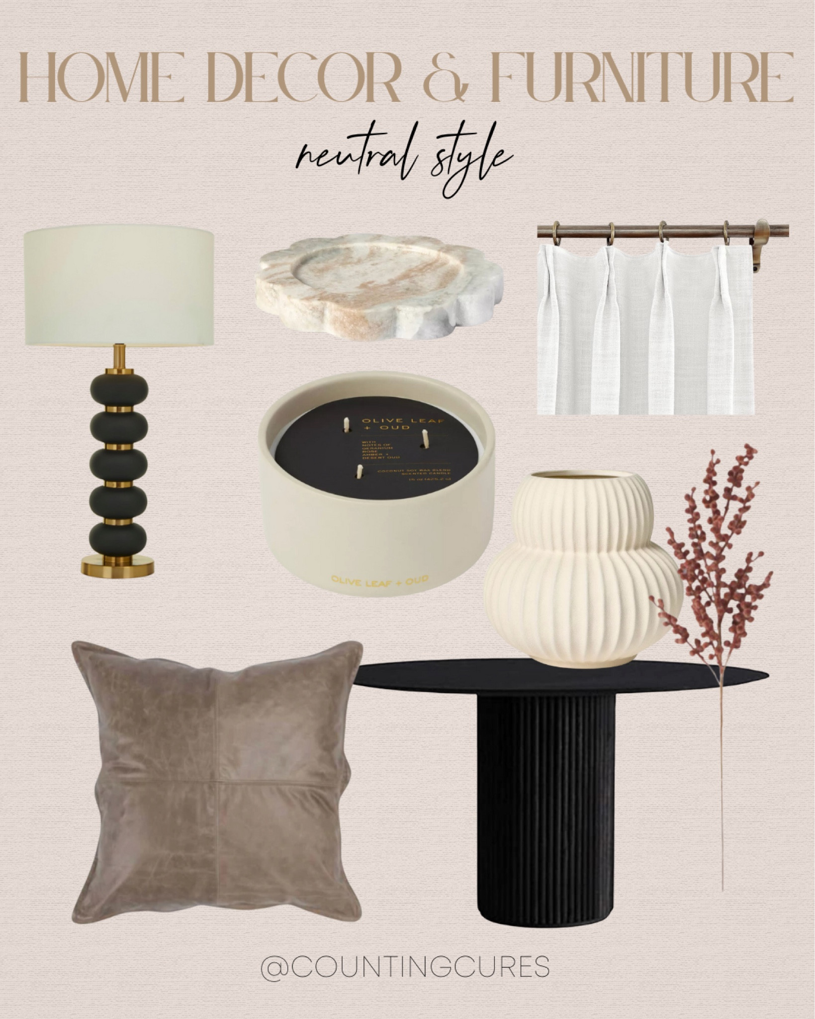 Refresh your home with these neutral decor and furniture! These timeless pieces add a clean and sophisticated touch to your space.
#classicfurniture #designtips #affordablefinds #interiordesign

#LTKSeasonal #LTKStyleTip #LTKHome