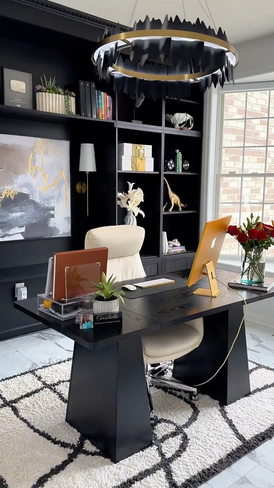 Neutral home office finds. I love these furnitures for its quality and durability. It’s been almost 1yr and they’re still waxing strong 💪🏾 
Tap below to shop! Follow me @omabelle for more Fashion, Home & everything inbetween. Glad to have you here!!! 💕😊🙏

Home | Home decor |Entryway decor | Entryway table | console table | Buffet table | Accent table
Pottery barn | Amazon home
Restoration hardware look for less |Luxe for less | Entryway ideas | Foyer table | Foyer decor | Sofa table | Black sofa table | Black console | Black accent table
| Black wooden table |Living room decor | Rugs | Area rug | Neutral rug | Living room family room rug | Sofa sectional | Washable cleanable sofa | Family friendly sofa furniture | Stain resistant fabric sofa | Cloud sofa | Family kid toddler | pet friendly sofa | Coffee table | Livingroom | Home decor | bedding | bedroom | fall decor |  fall porch | dresser | rug | kitchen | dispenser | cutlery set | knives 


#LTKstorytime #LTKHome #LTKU