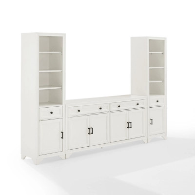 Crosley Furniture Tara Sideboard And Bookcase Set | Ashley Homestore