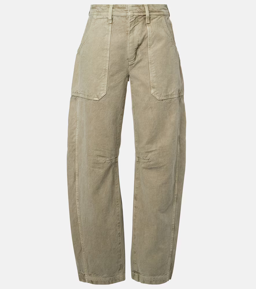 Slvrlake Rookie cotton barrel-leg cargo pants | Mytheresa (UK)