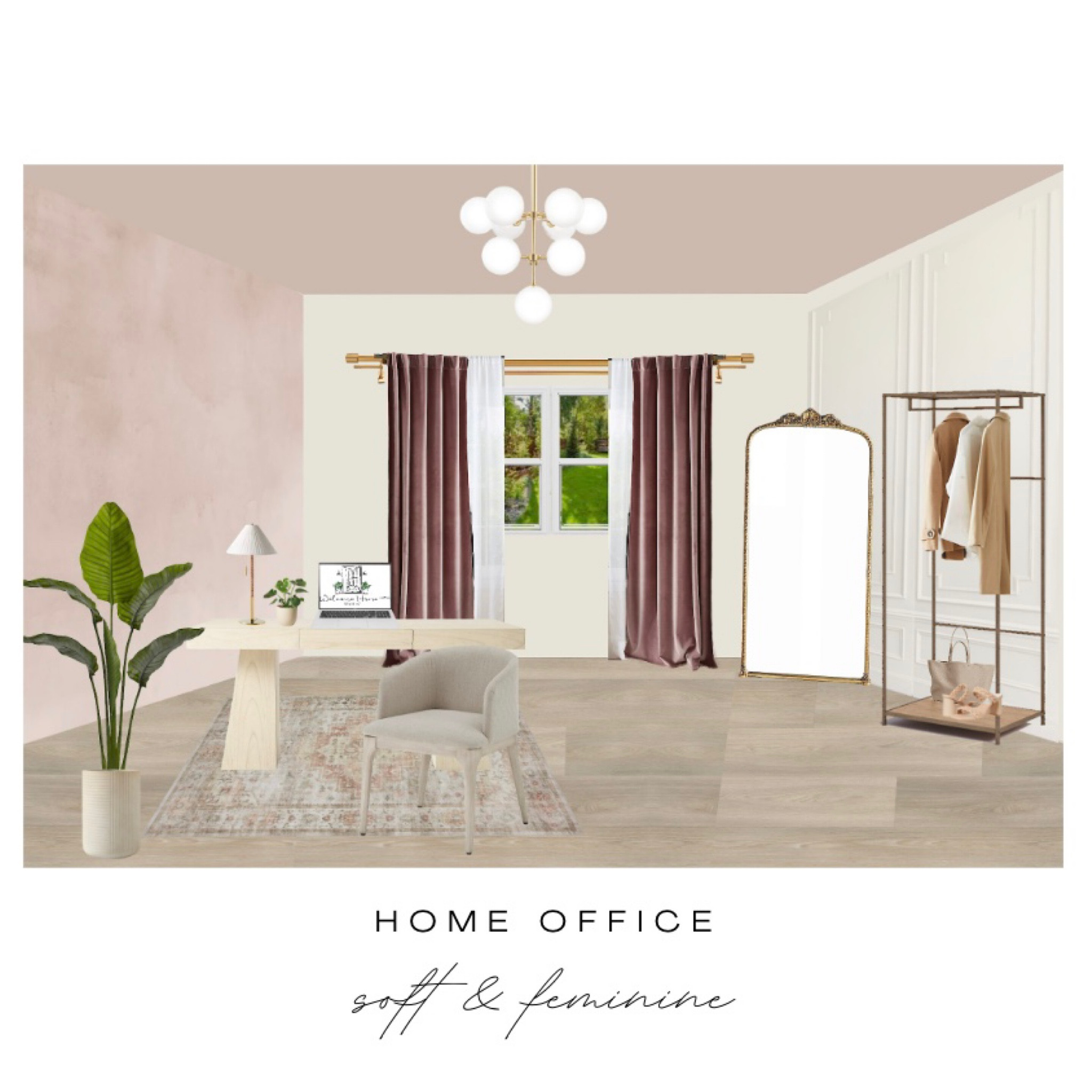 The perfect feminine office 

#LTKhome #LTKfamily #LTKworkwear