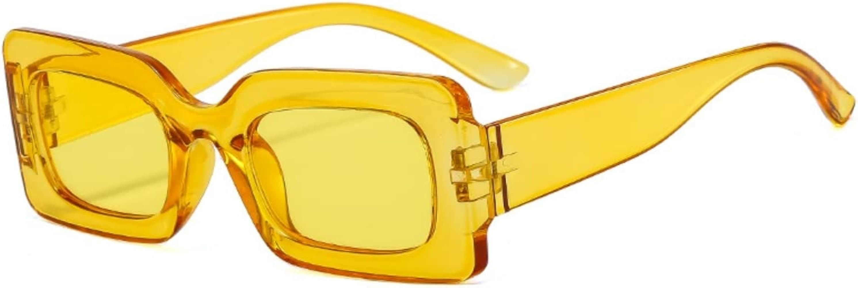 IKANOO Retro Rectangle Sunglasses for Women Vintage 90’s Candy Color Sunglasses Square Frame Y2... | Amazon (US)