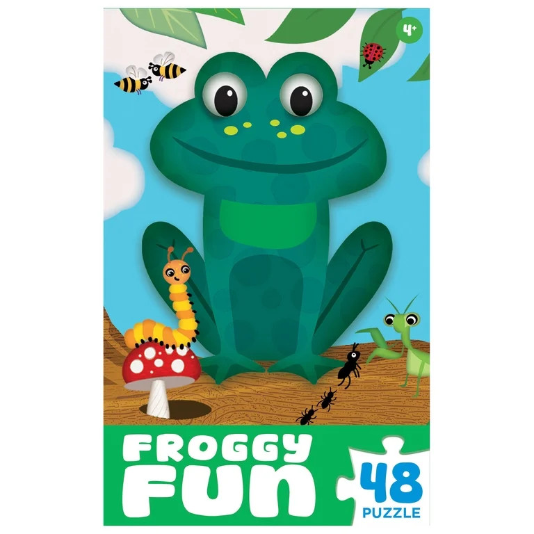 Froggy Fun 48 Pieces Interlocking Jigsaw Puzzle for Kids | Walmart (US)