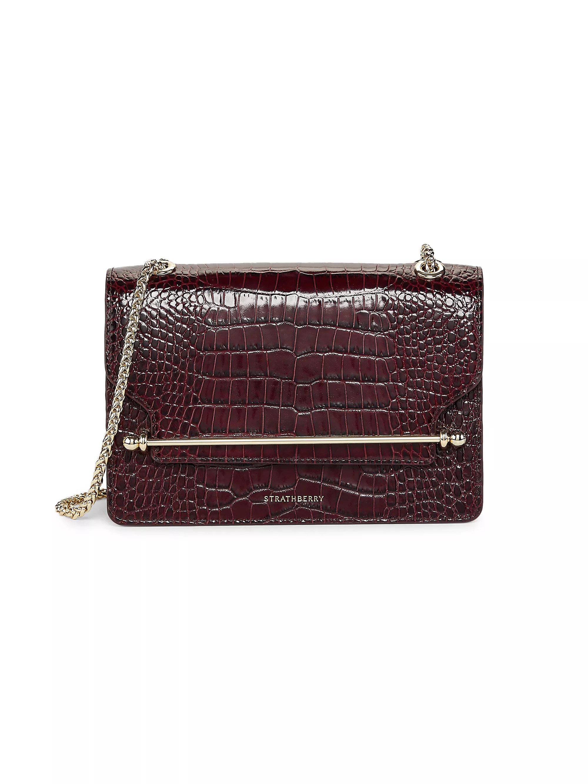 East/West Leather Shoulder Bag | Saks Fifth Avenue