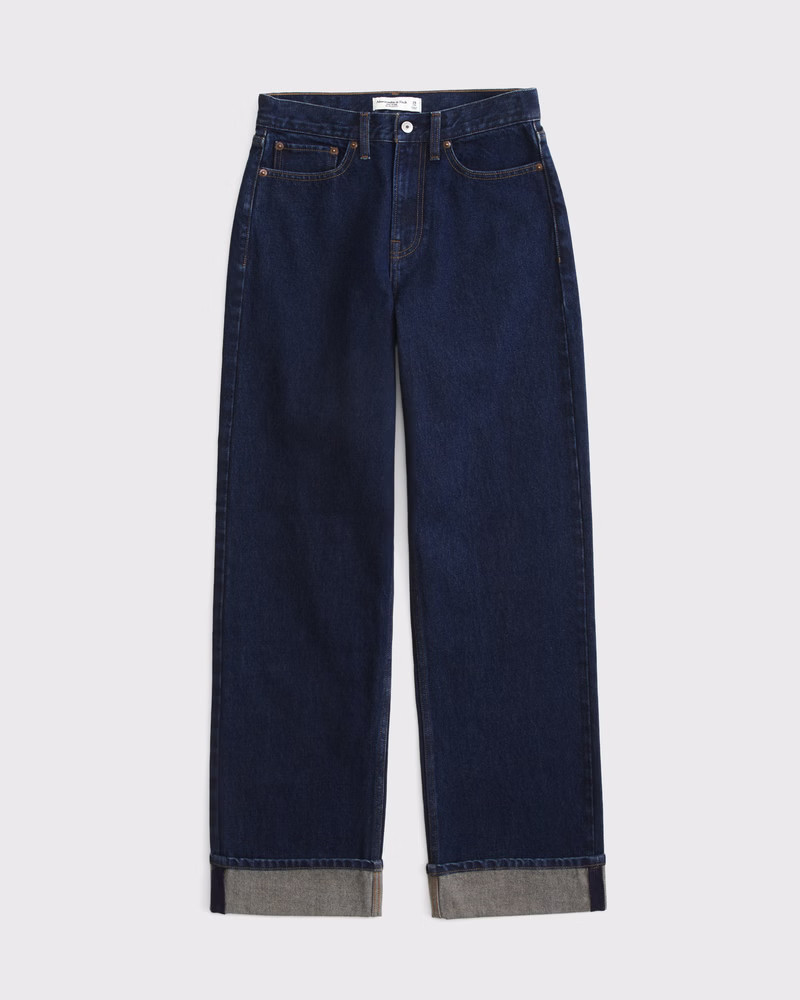 Mid Rise Slouchy Jean | Abercrombie & Fitch (US)