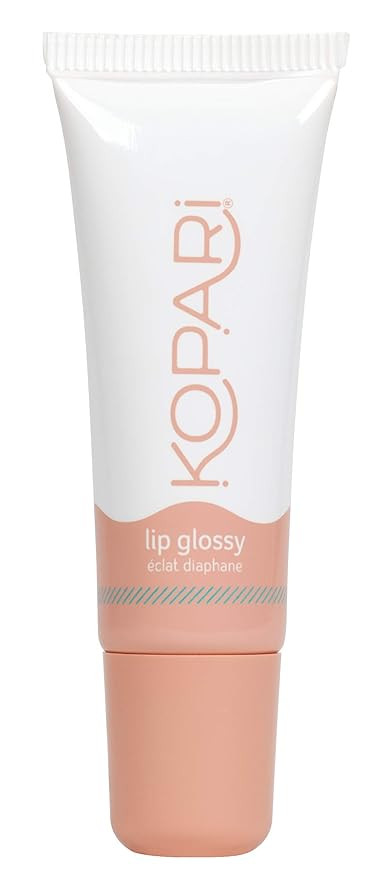 Kopari Coconut Lip Glossy Birthday Suit - Hydrating and Moisturizing Coconut Oil, Vitamin E and S... | Amazon (US)