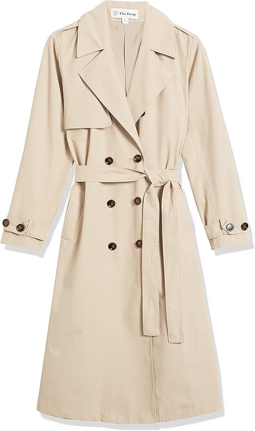 The Drop Women's Noa Trench Coat | Amazon (US)