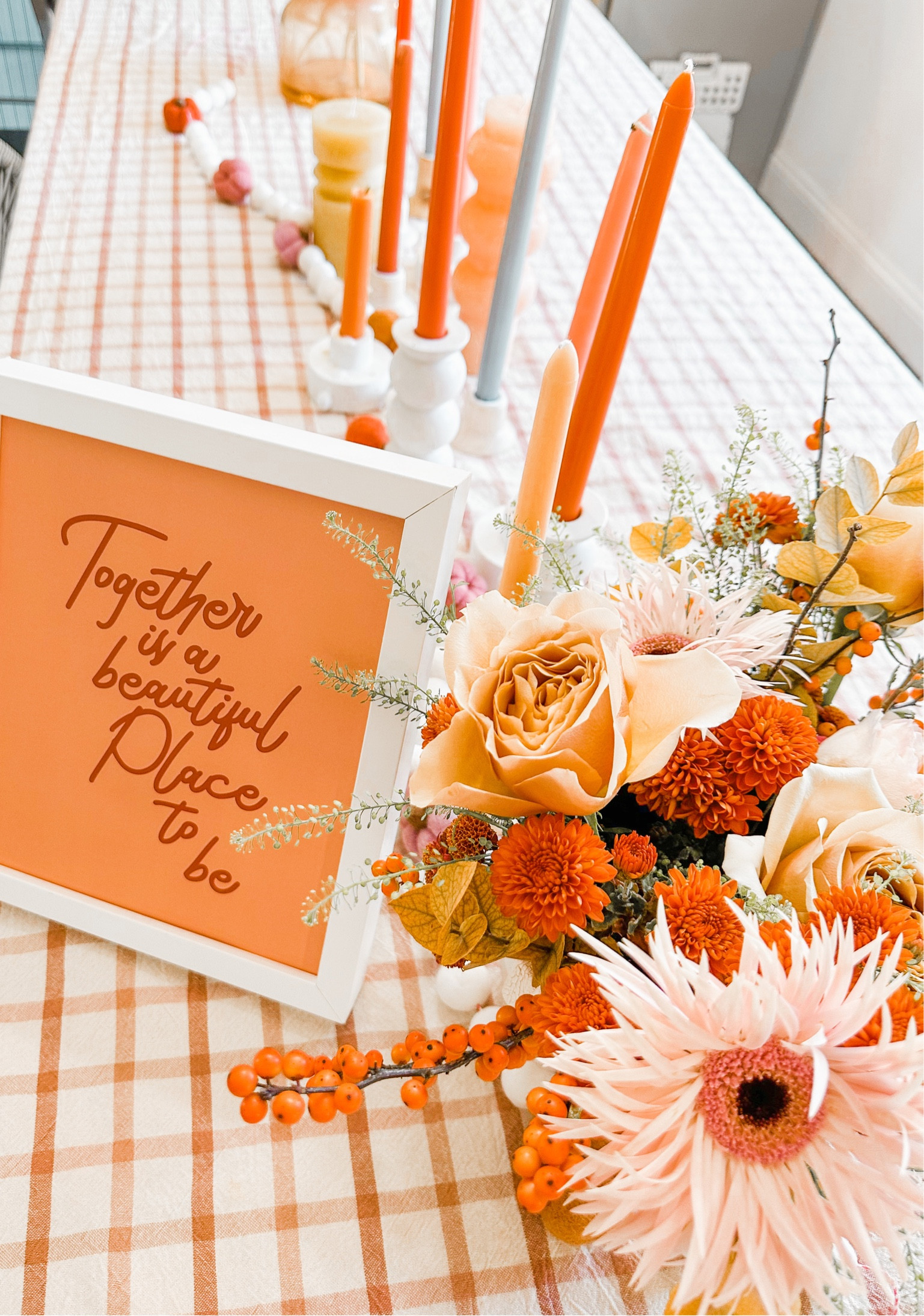 FRIENDSGIVING tablescape. 

#LTKHoliday #LTKSeasonal #LTKCyberweek