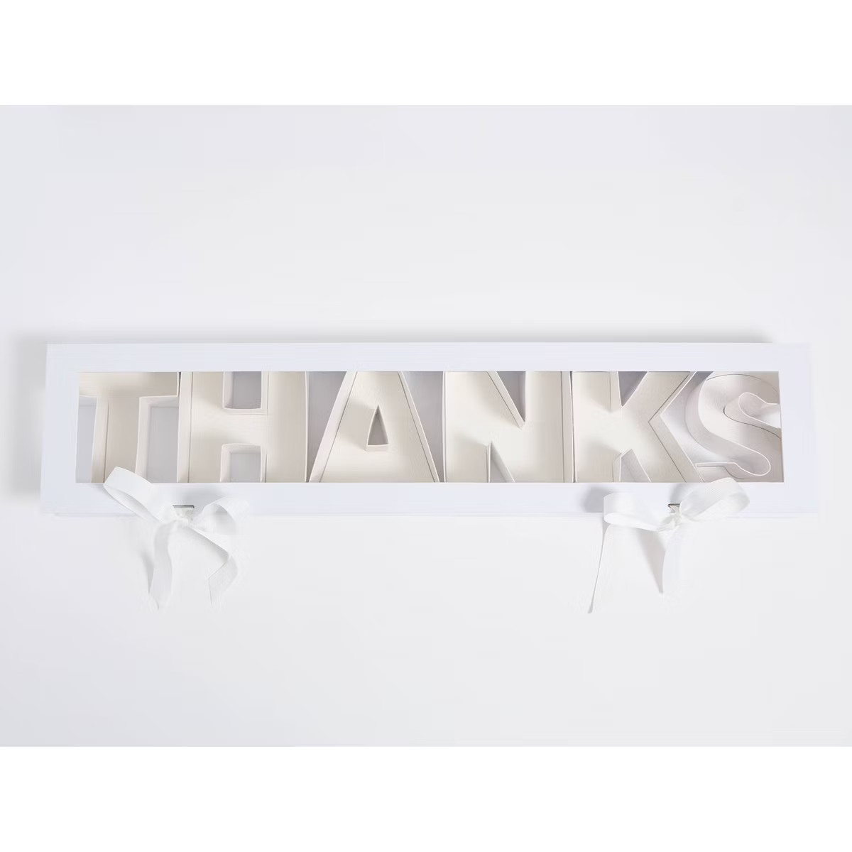 Cook With Color Fillable Word Food Storage Gift Box THANKS White | Target