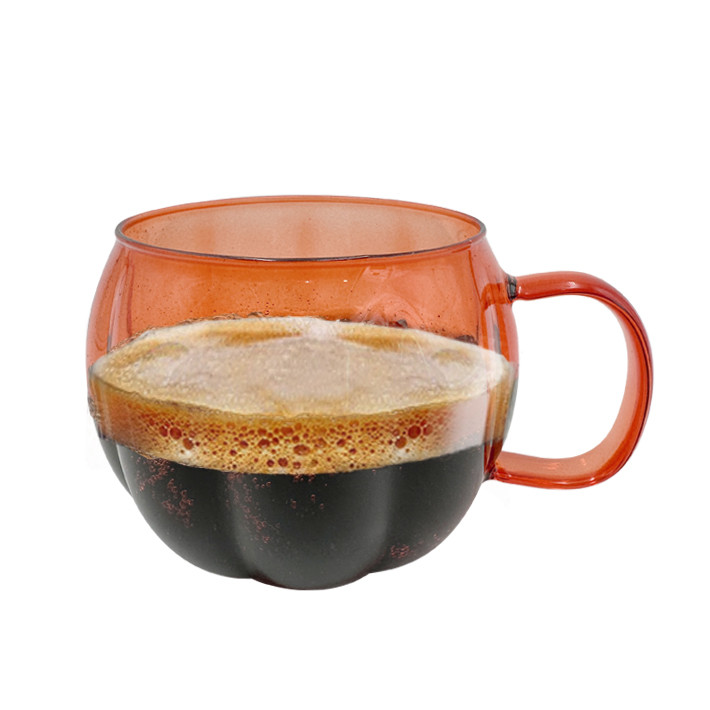 Way To Celebrate Orange Glass Pumpkin Mug 4 Pack | Walmart (US)
