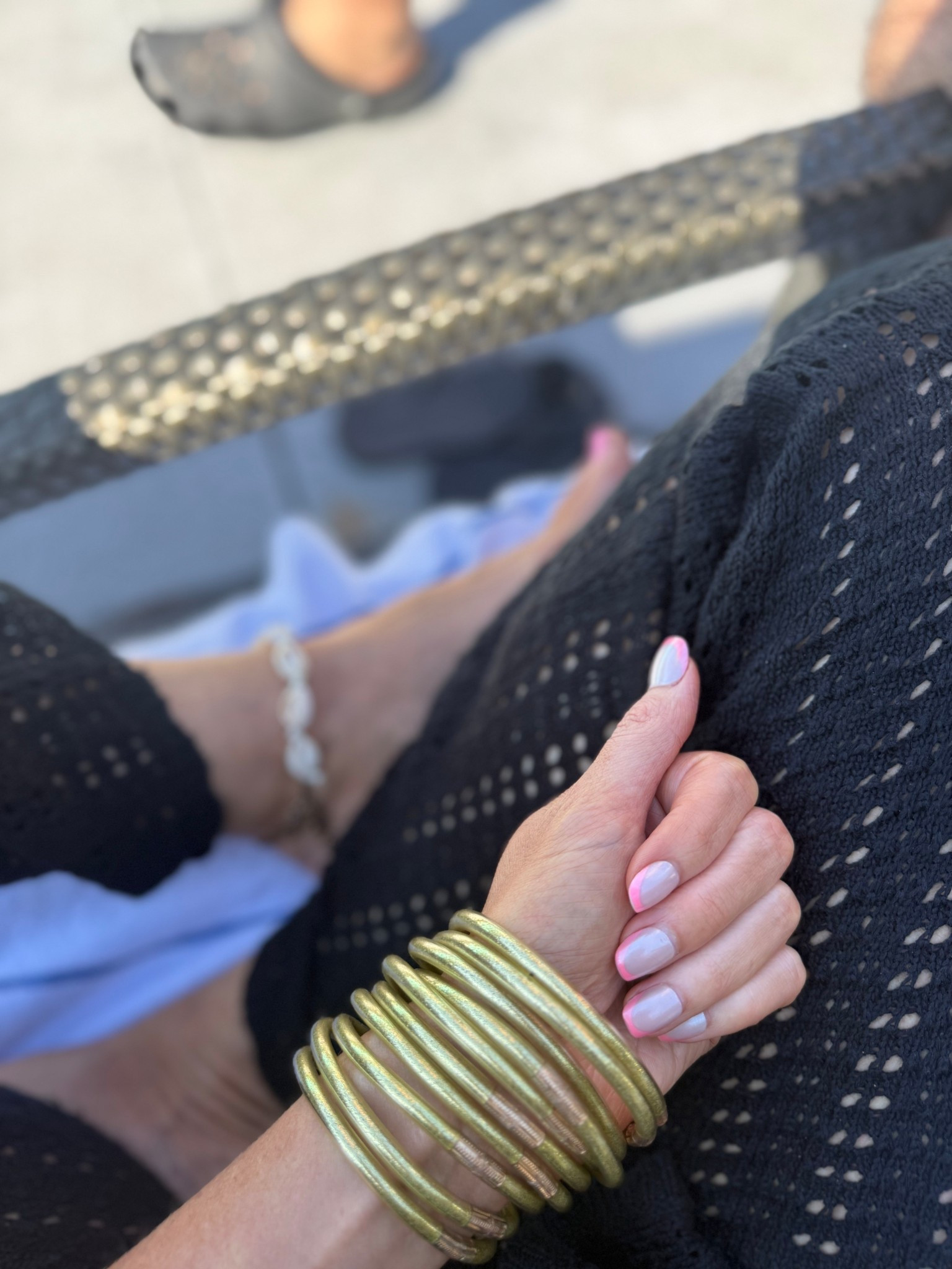 These waterproof bracelets are perfect for a beach or pool day! 

#LTKootd #LTKTravel #LTKSwim