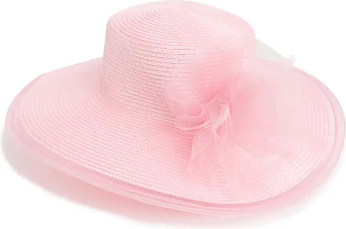 Collection XIIX Pretty in Pink Wide Brim Hat | Nordstromrack | Nordstrom Rack