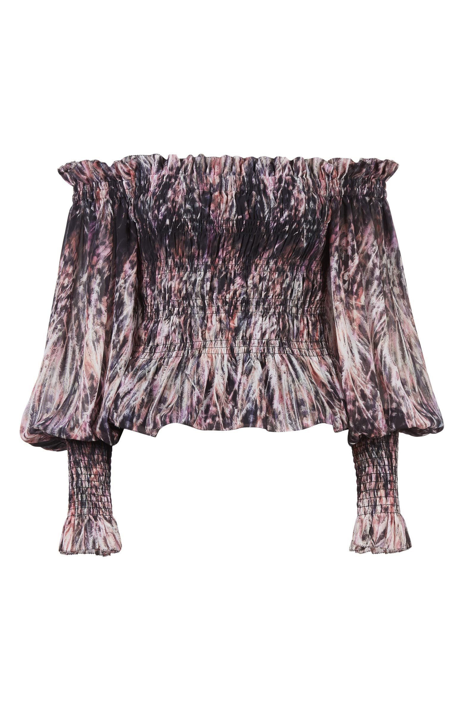 Lara Smocked Off the Shoulder Top | Nordstrom