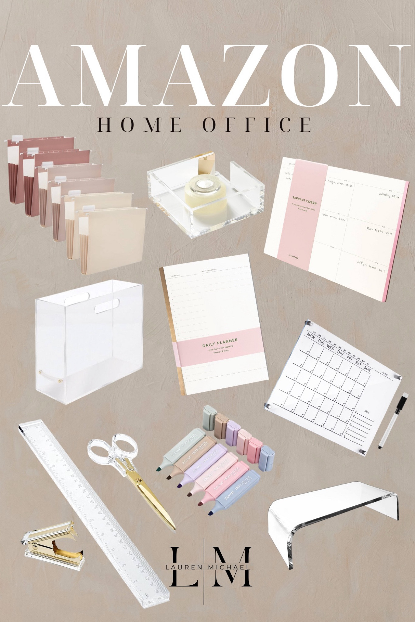 new year, new office must have items! #AmazonHome #HomeOffice 

#LTKStyleTip #LTKFindsUnder50 #LTKHome