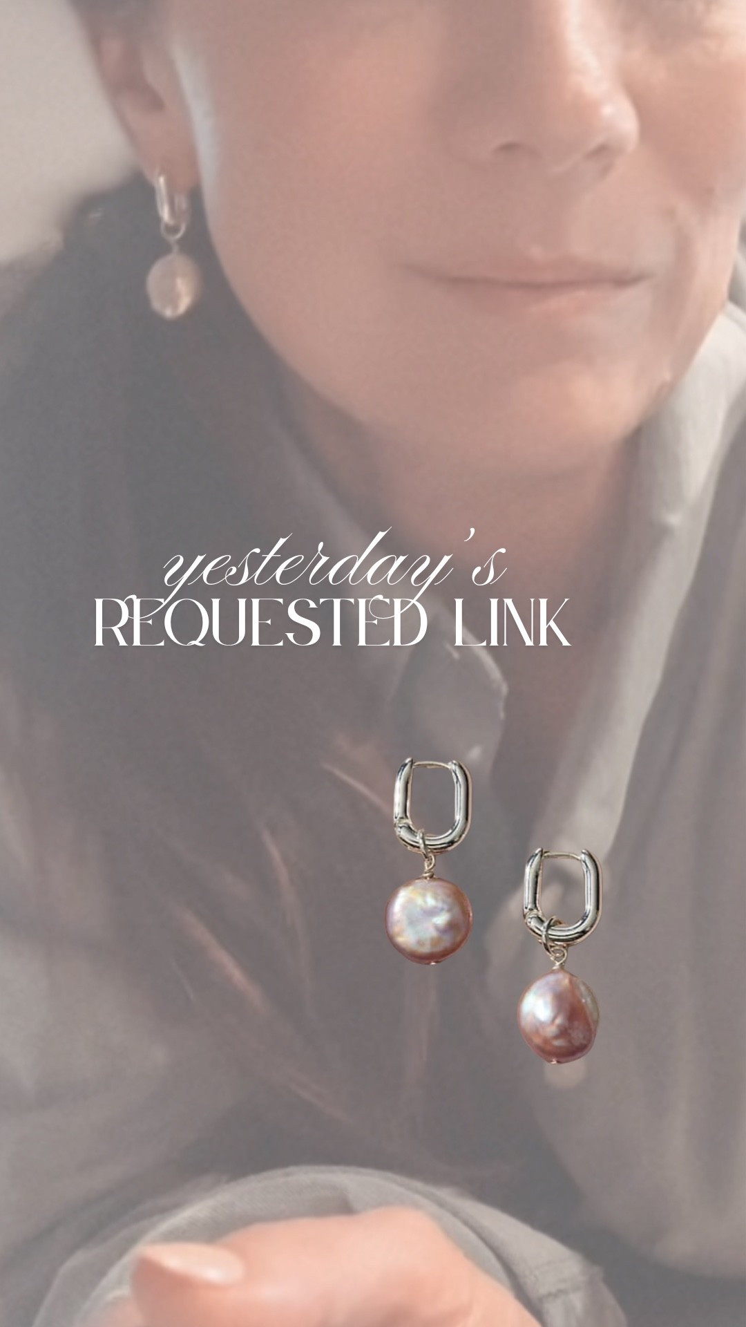 I have been living in these earrings. For those with sensitive ears these are brass  