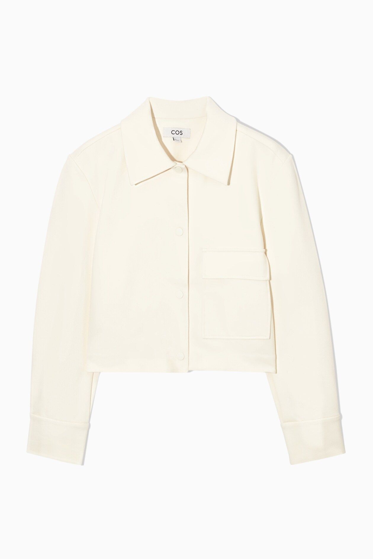 CROPPED TWILL JACKET | COS (ANZ)