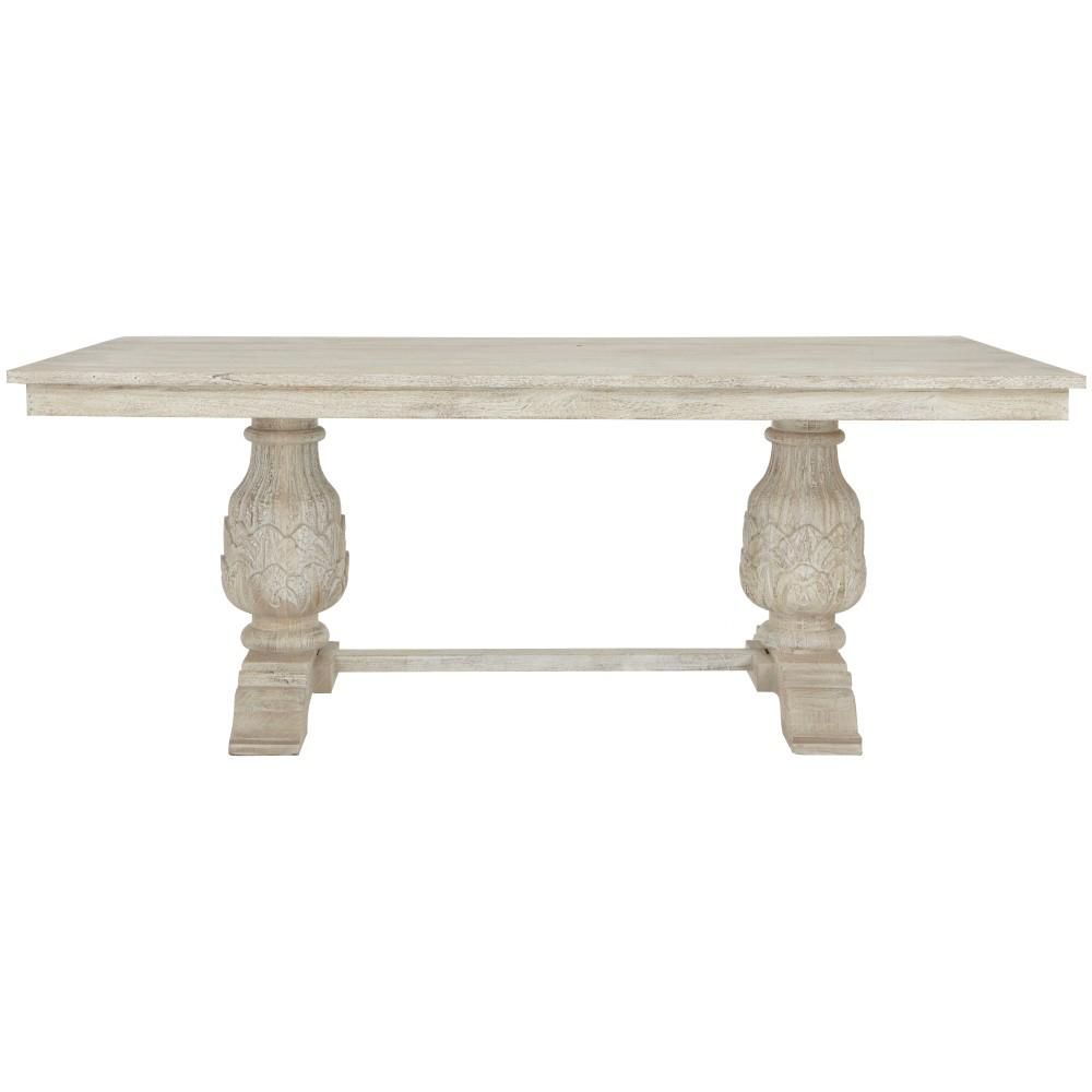 Home Decorators Collection Kingsley Sandblasted Antique Natural Dining Table-9690200980 - The Home D | The Home Depot