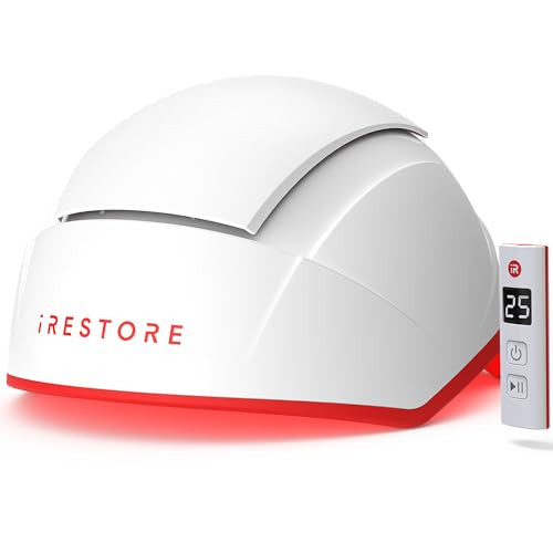 iRestore Professional Laser Red Light Therapy for Hair Growth System - FDA Cleared Hair Loss, Hair Thinning & Alopecia Treatment for Men & Women - 282 Lasers & LEDs | Amazon (US)