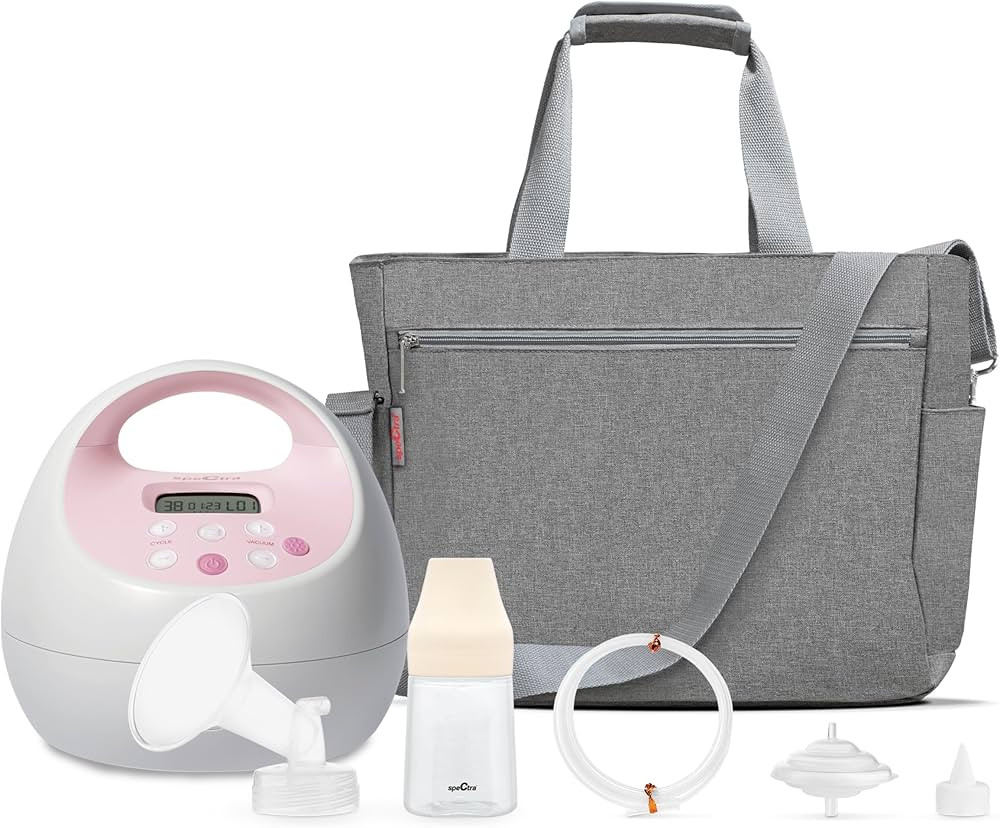 S2 Plus Premier Electric Breast Pump with Grey Tote Premium Accessory Kit - 24 mm | Amazon (US)