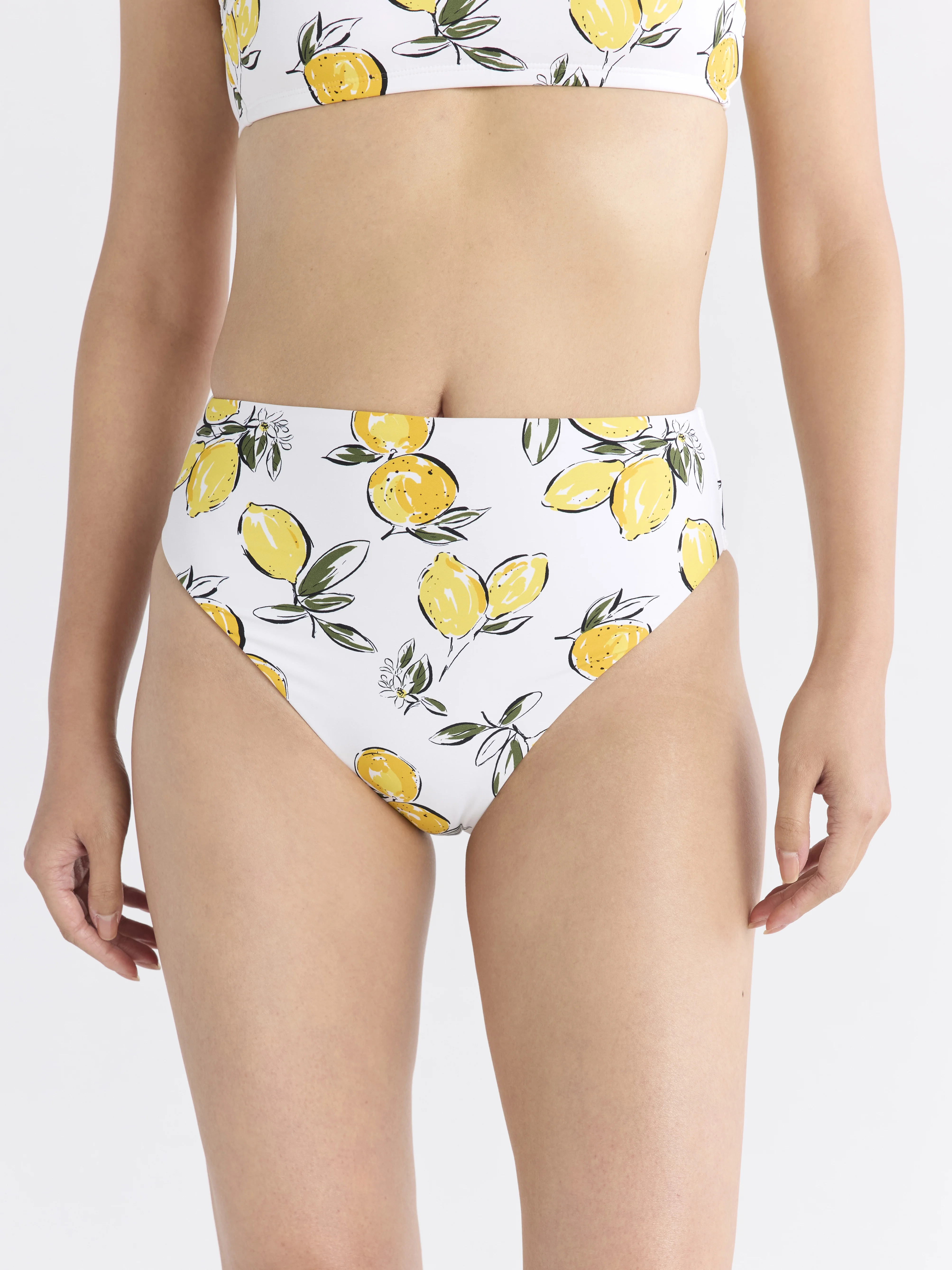 Free Assembly Women's and Women’s Plus Cheeky High Waisted Bikini Swim Bottoms, Sizes XS-1X | Walmart (US)