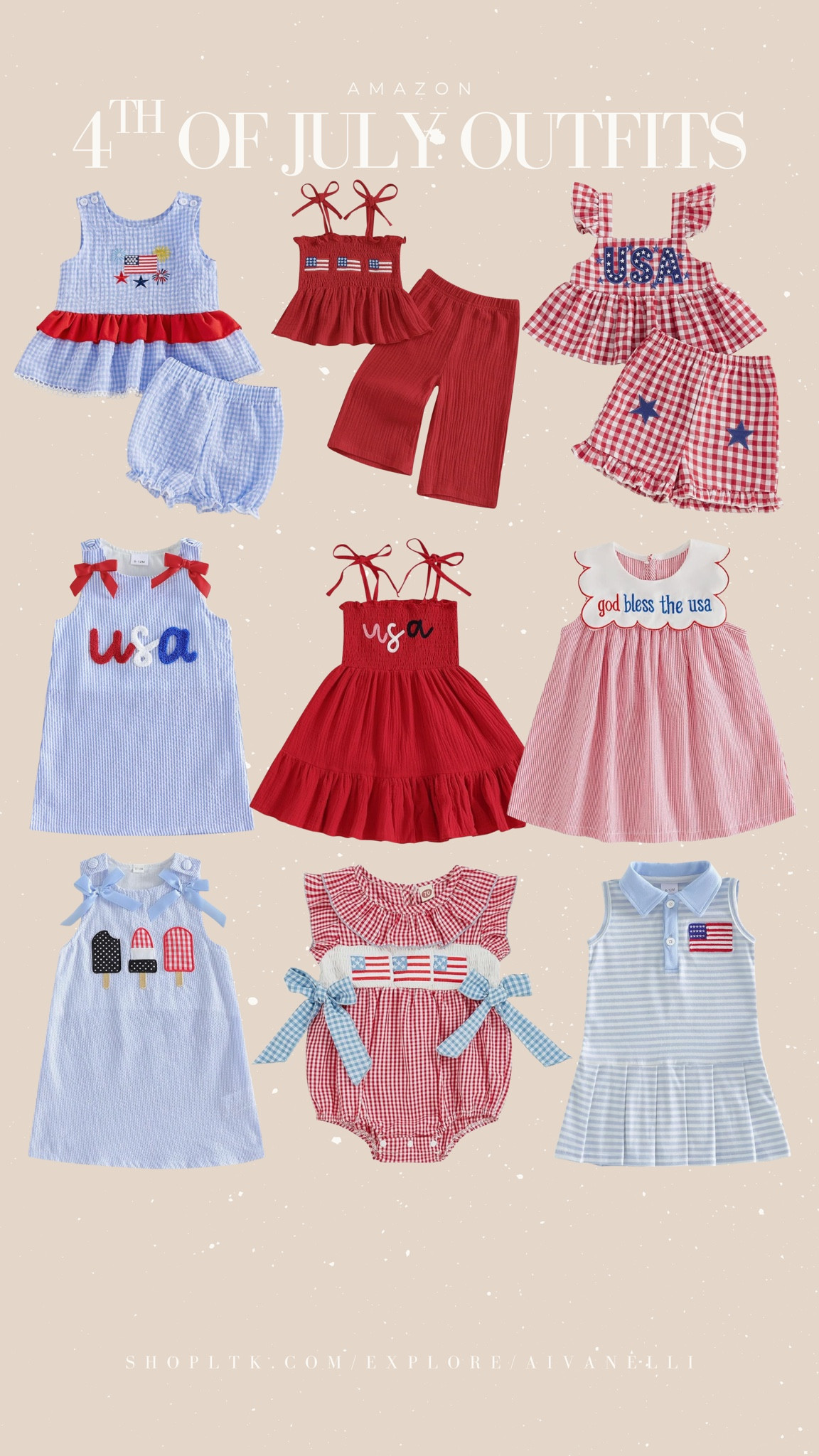 Amazon 4th of July looks for girls

Toddler patriotic outfit
Red white blue dress
4th of July toddler look
Stars and stripes style
Holiday celebration outfit
Festive summer dress
Patriotic matching set
Fireworks party outfit
Cute Americana fashion

#LTKootd #LTKSeasonal #LTKKids