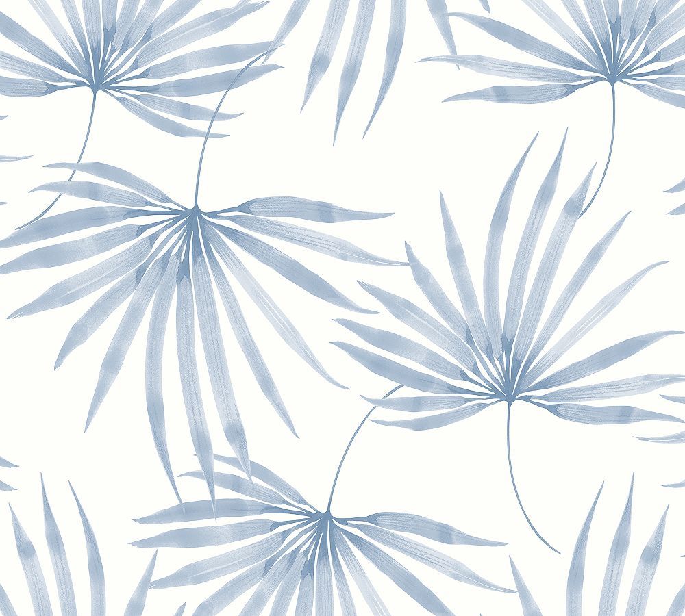 Palm Print Wallpaper | Pottery Barn (US)