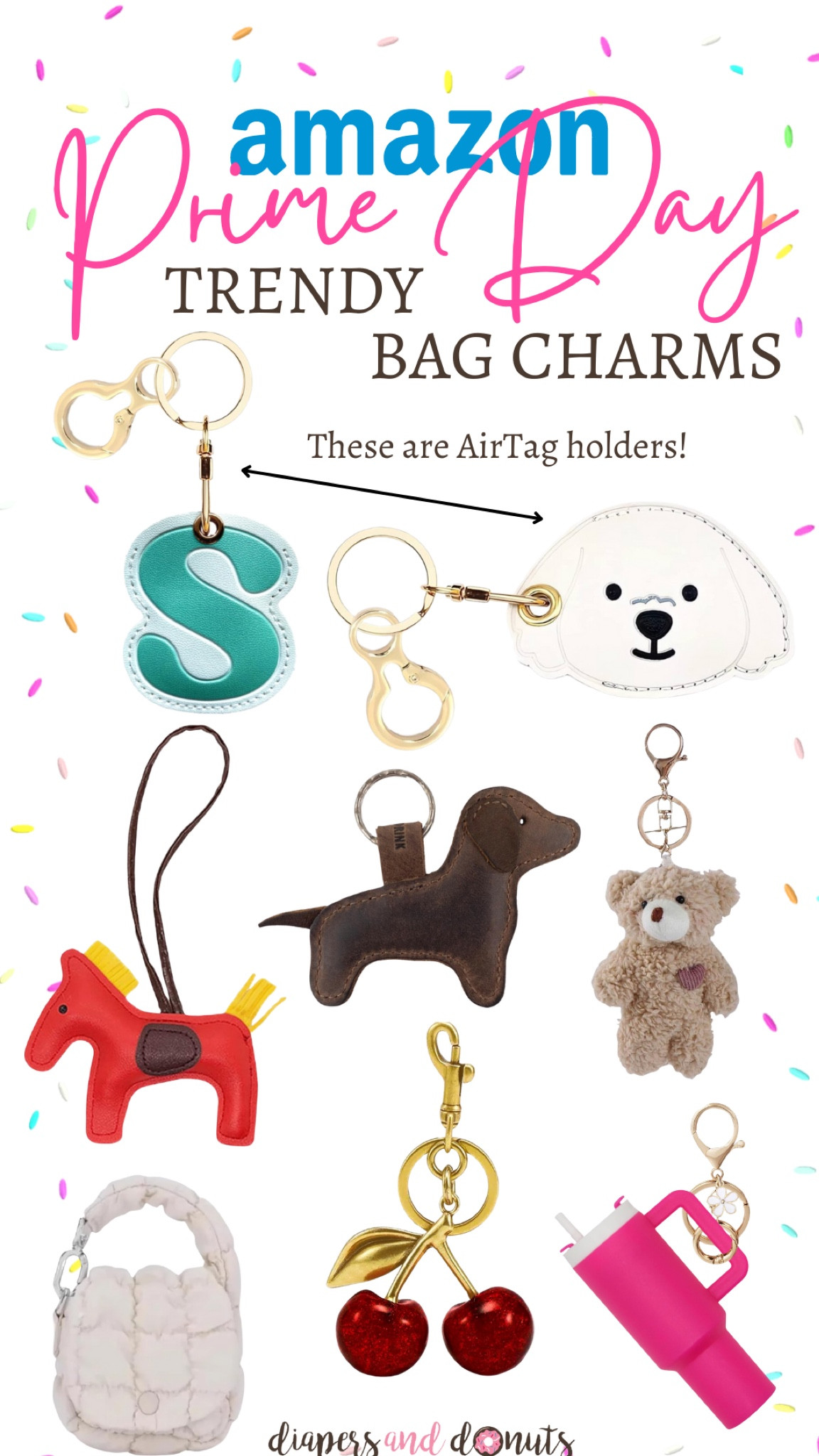 Bag charms are trending and these are a few of my favorites for #primeday2024 #bagcharms

#LTKxPrimeDay