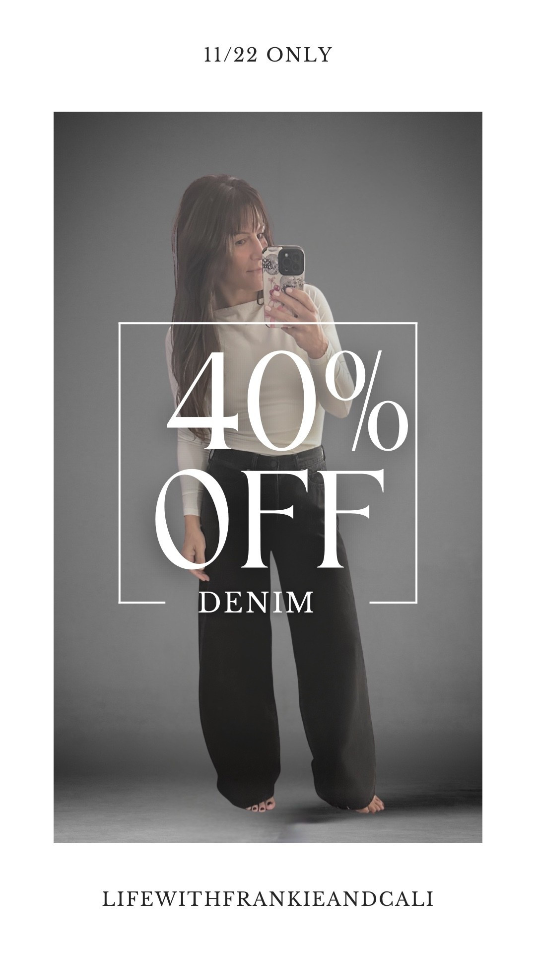 Today only. 40% off.

#LTKdayinmylife #LTKSaleAlert #LTKCyberWeek