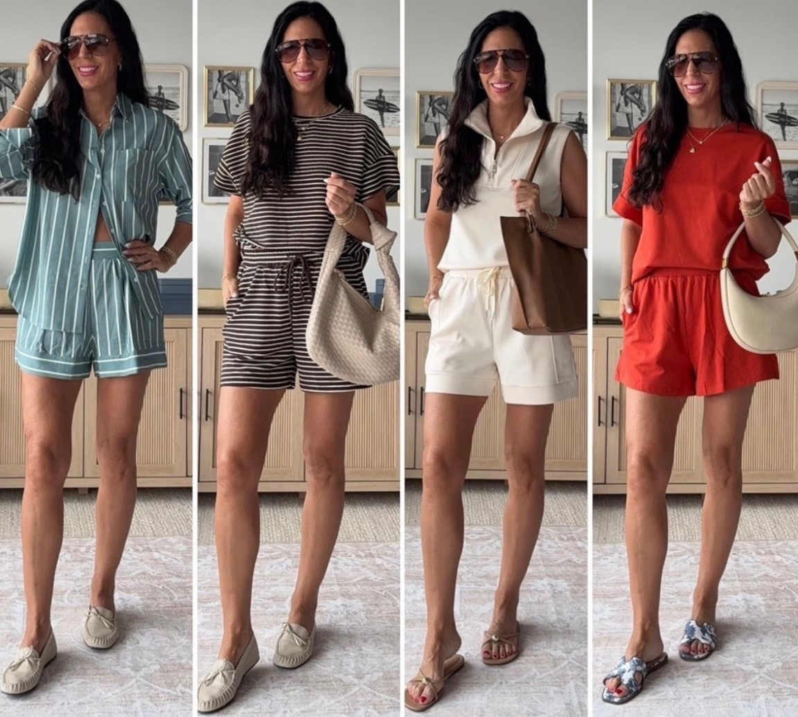 Amazon Sets under $30 and the quality is amazing! 
Wearing a small in all of them! 
Perfect for vacay and perfect for feeling put together ♥️
@amazon #founditonamazon #ad

#LTKU #LTKOver40 #LTKmomlife