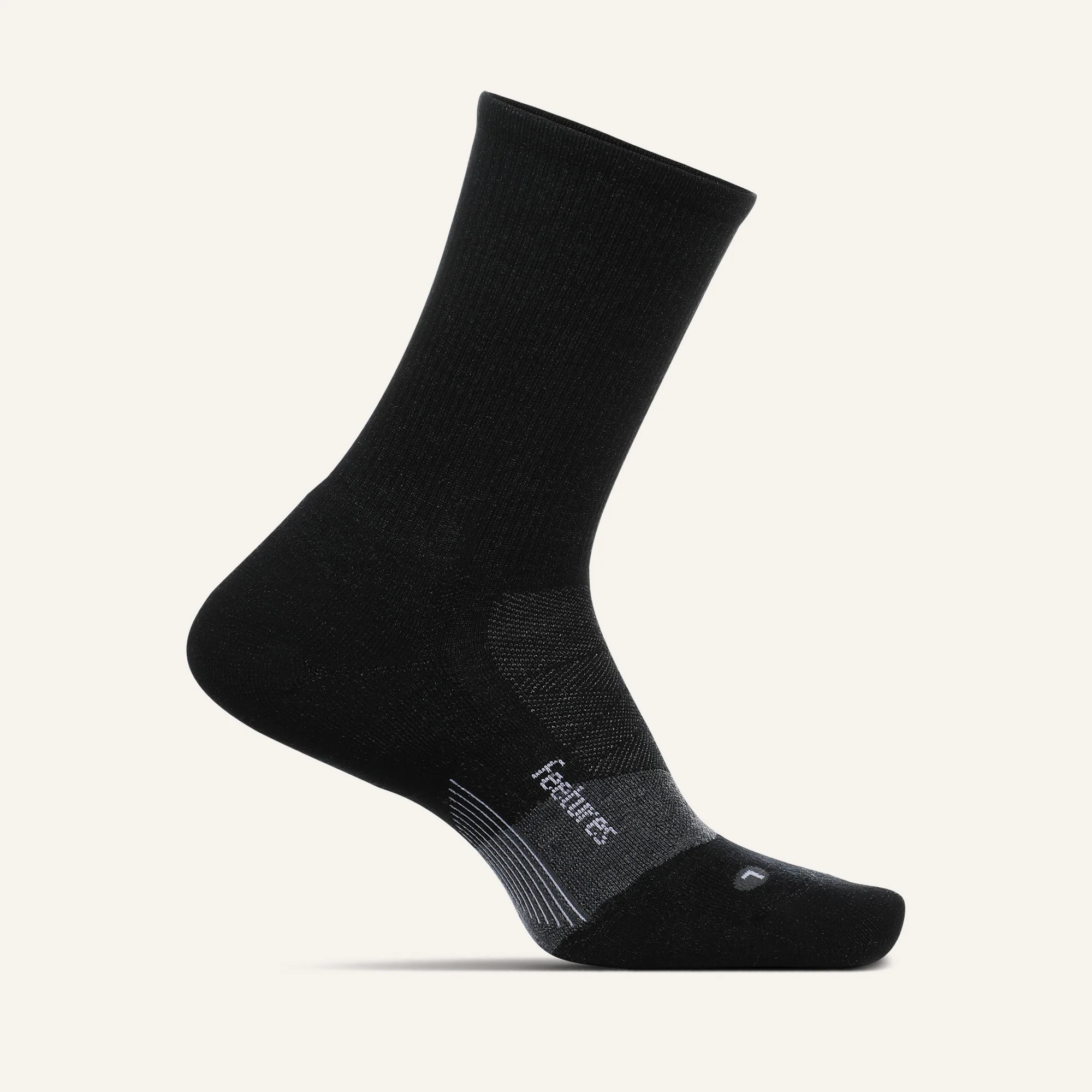 Merino 10 Max Cushion Mini Crew Black / XLARGE | Feetures