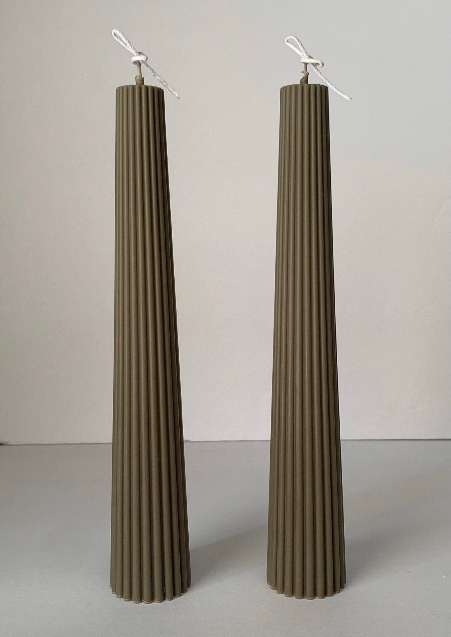 Pleated taper candles. Olive taper candles. Holiday candles 

#LTKhome #LTKHoliday #LTKSeasonal