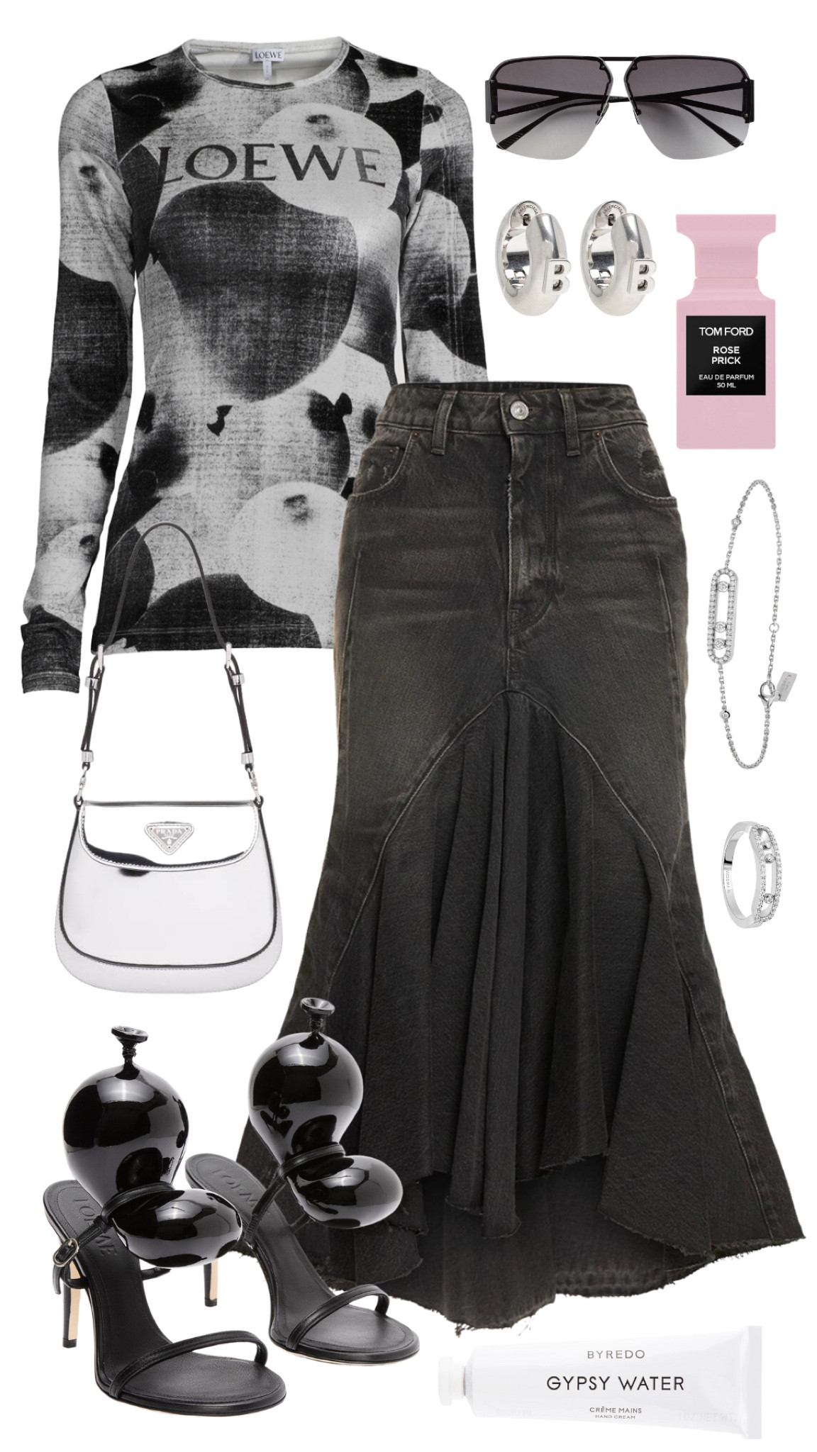 denim skirt craze

loewe balloon print top 
balenciaga denim skirt 
loewe balloon sandals 
prada mini cleo bag 
bottega veneta pilot sunglasses 
balenciaga earrings 
tom ford rose prick parfum 
messika bracelet and ring 
byredo gypsy water cream

#LTKfit #LTKshoecrush #LTKstyletip