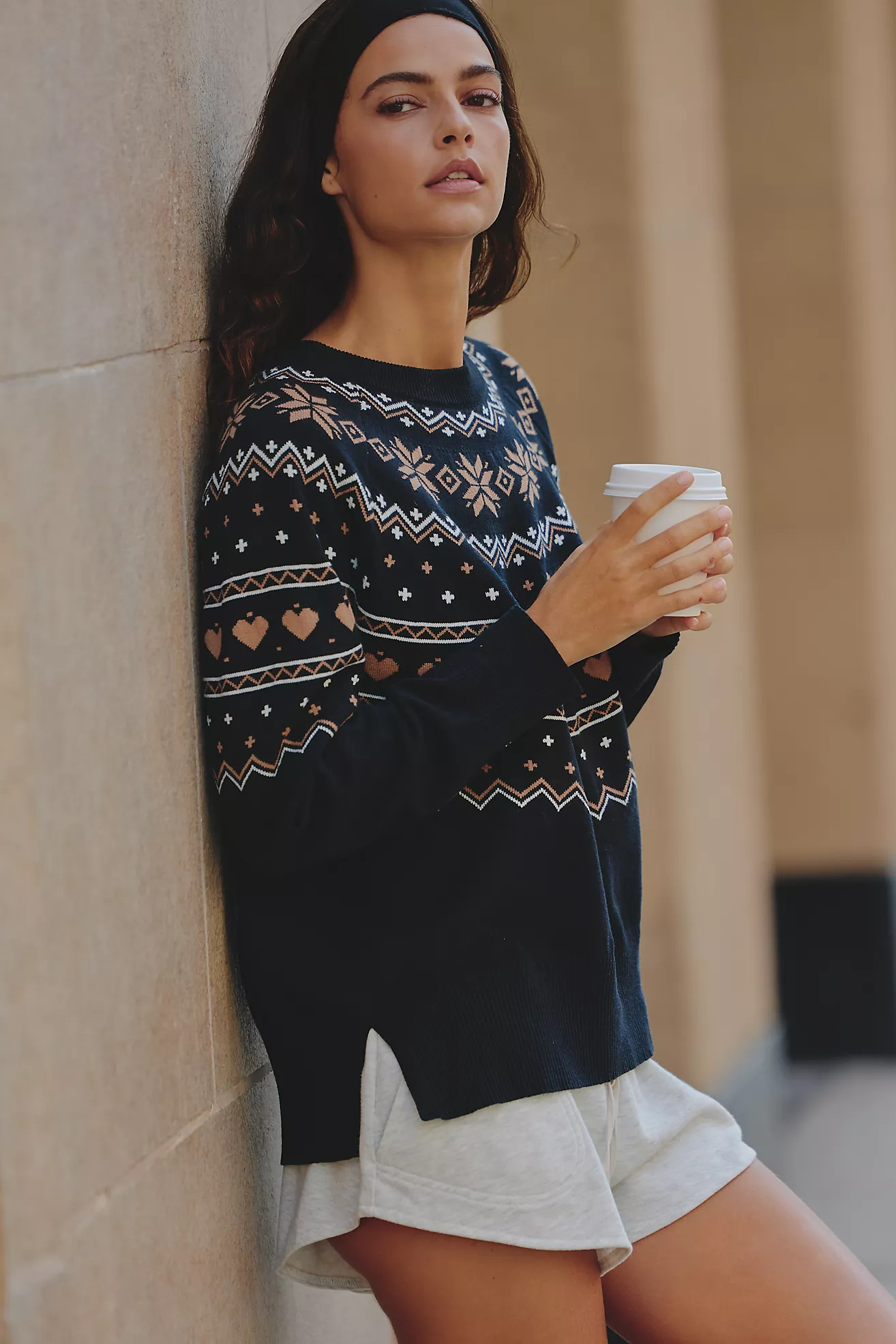 Beach Riot Elizabeth Mystic Fairisle Sweater | Anthropologie (US)