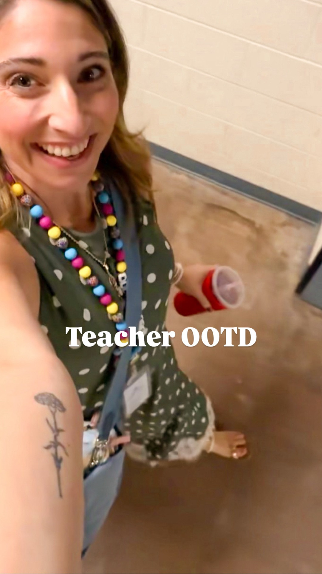 What I wore to school as a literacy intervention teacher 
Dress M / Slides tts / Lanyard was a gift / Tote is from comfyable and not linkable

#LTKootd #LTKWorkwear #LTKMidsize