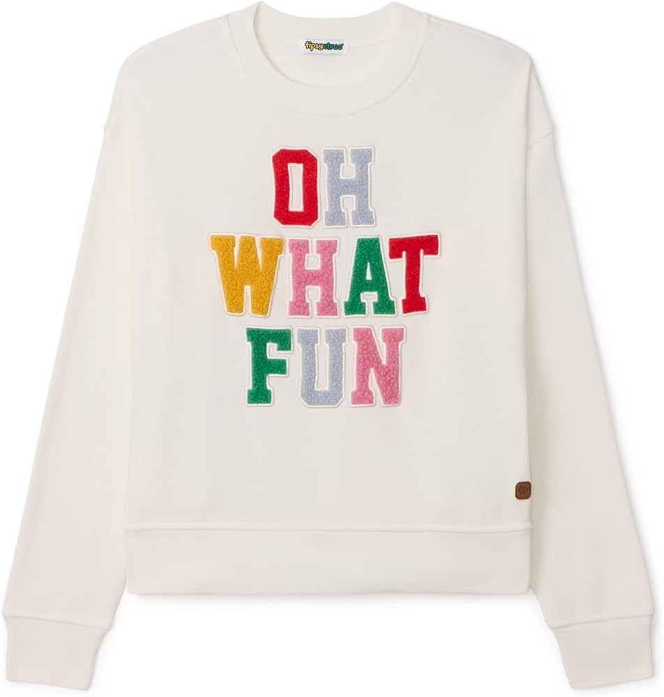 Tipsy Elves Cozy Christmas Sweatshirts for Women - Cute Festive Womens Xmas Pullovers - Winter Ho... | Amazon (US)