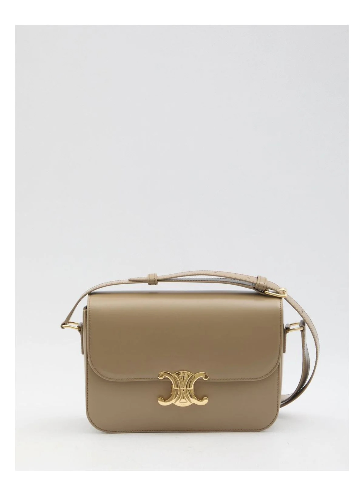 Celine Women's Triomphe Classique Bag in Brown | 187363BF4 Color 18AE | LOZURI