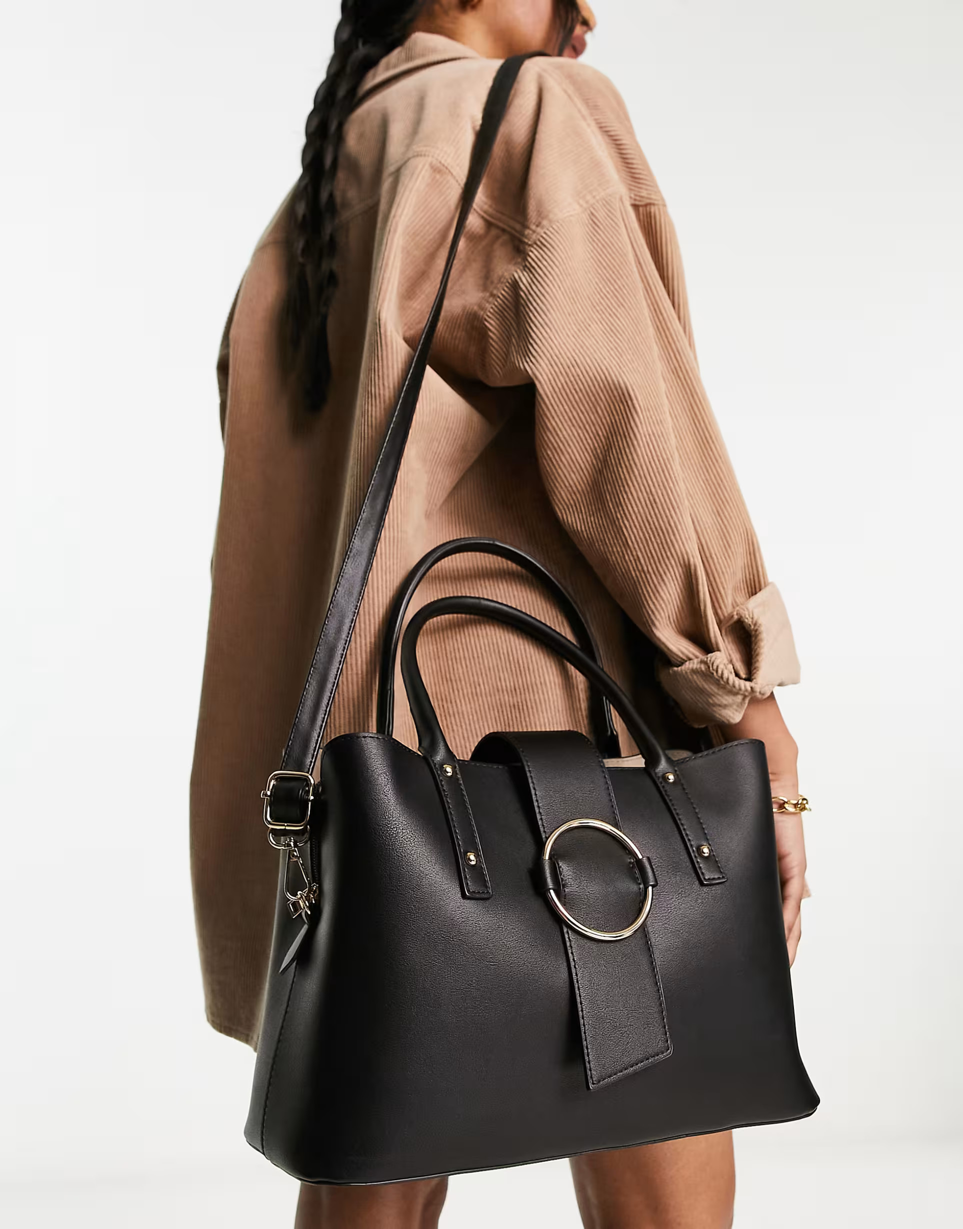 ASOS DESIGN tote bag with ring detail | ASOS (Global)