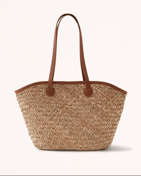 Women's Beach Tote Bag | Women's New Arrivals | Abercrombie.com | Abercrombie & Fitch (US)