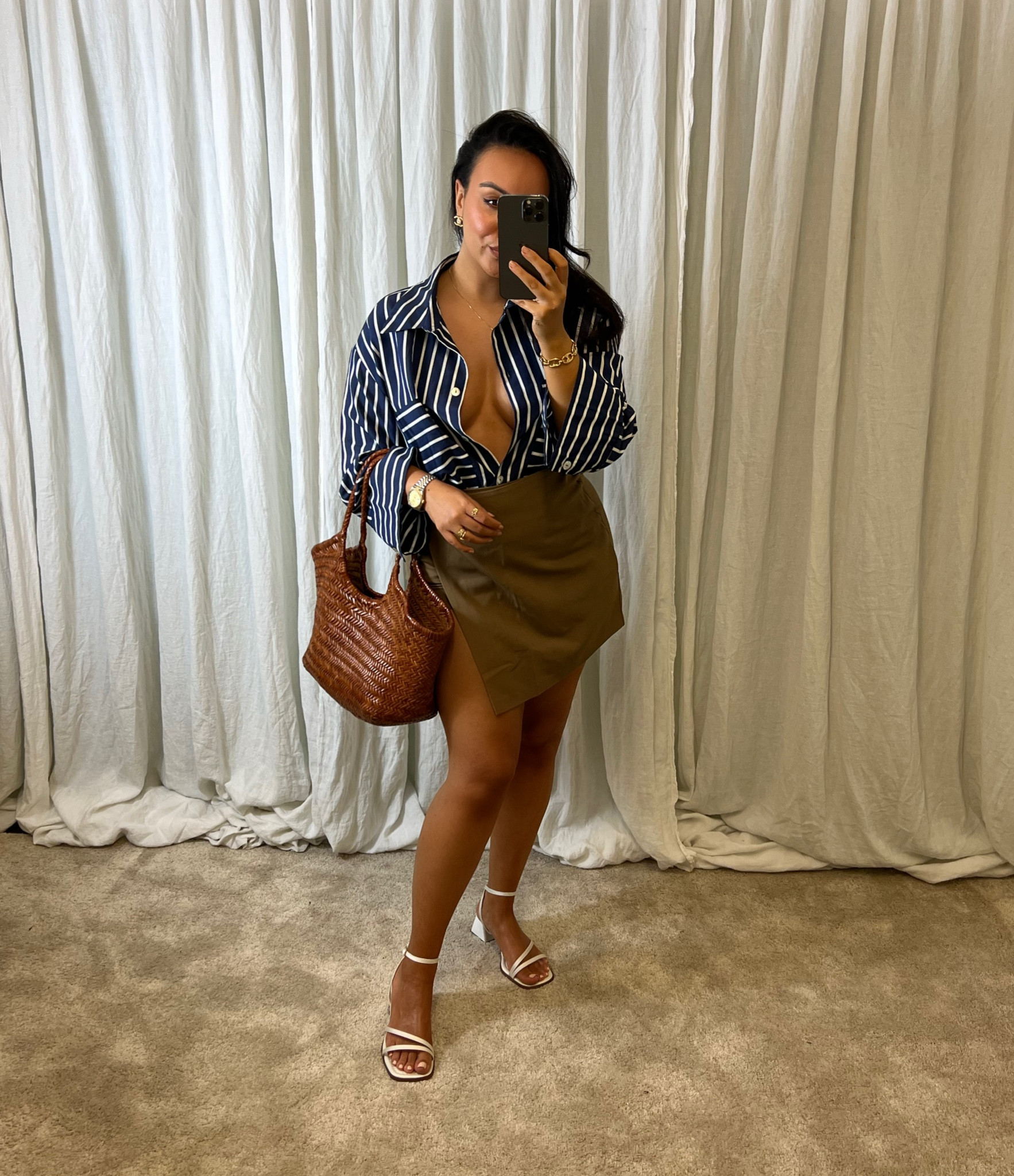 This Zara shirt is perfect for utilising in so many ways and wearing for all occasions. This is my perfect brunch with the girls outfit. 

#LTKSeasonal #LTKeurope #LTKunder50