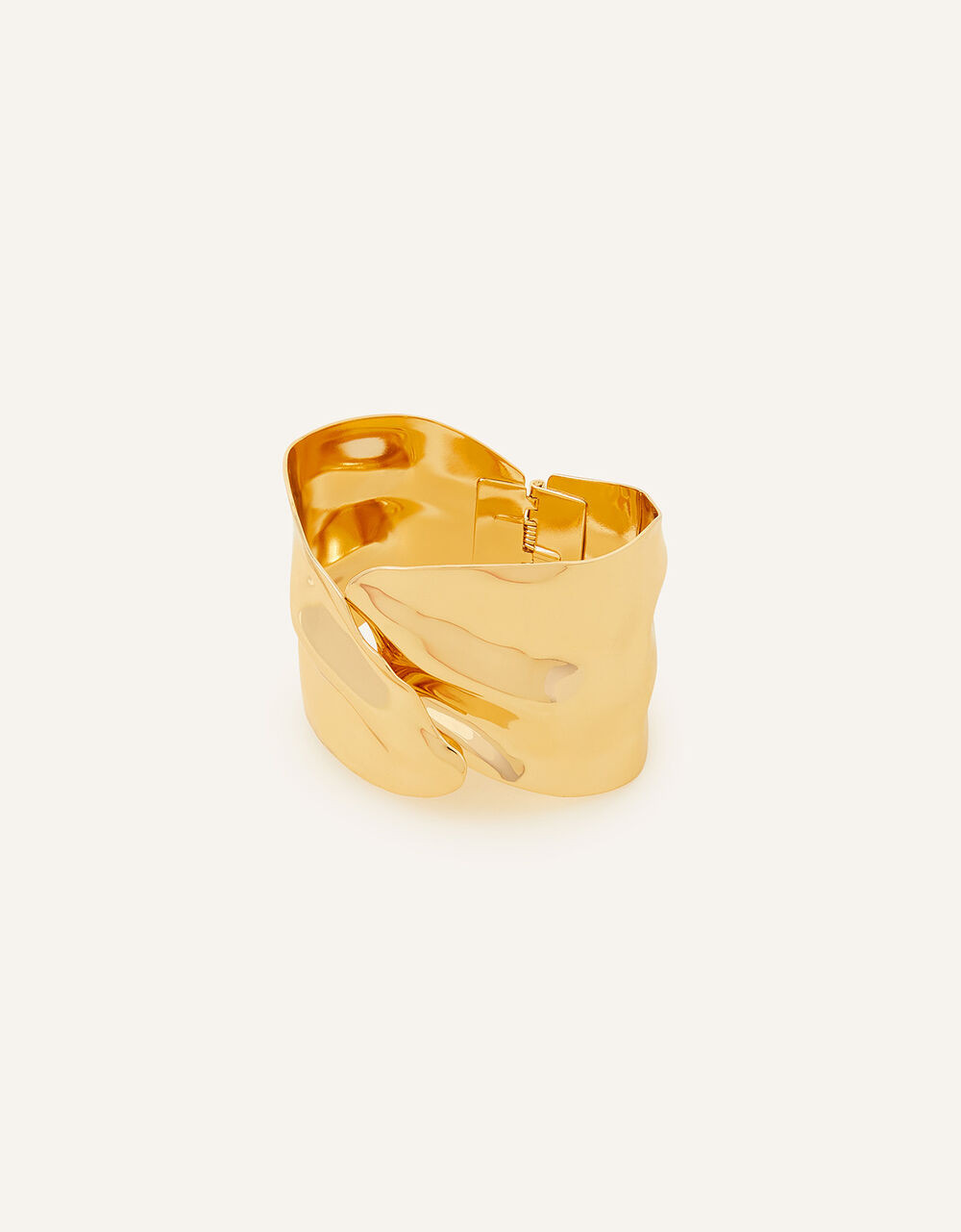 Molten Metal Cuff Bracelet Gold | Accessorize (Global)