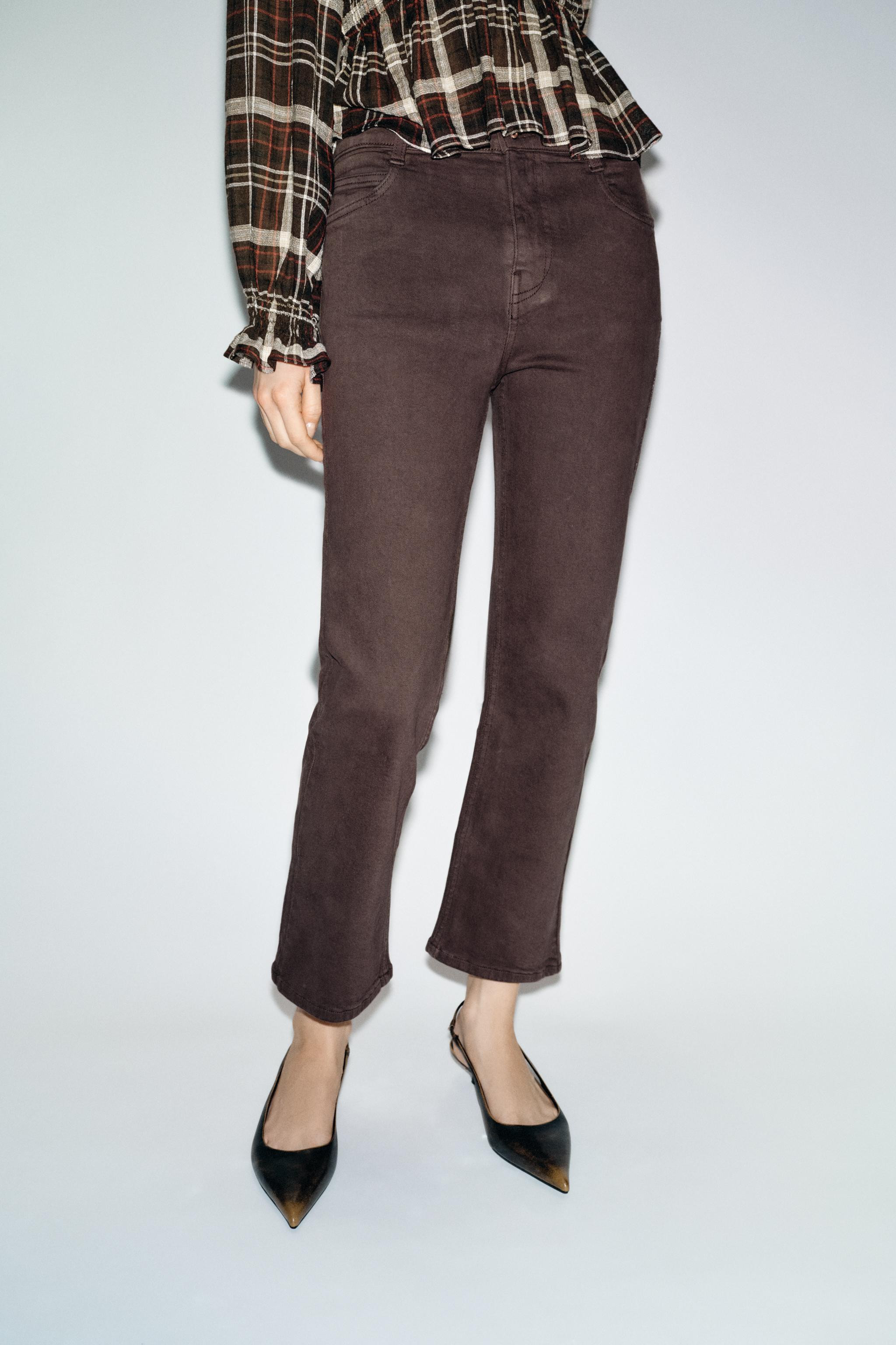 JEAN ZW COLLECTION RELAXED FLARE TAILLE BASSE | Zara FR