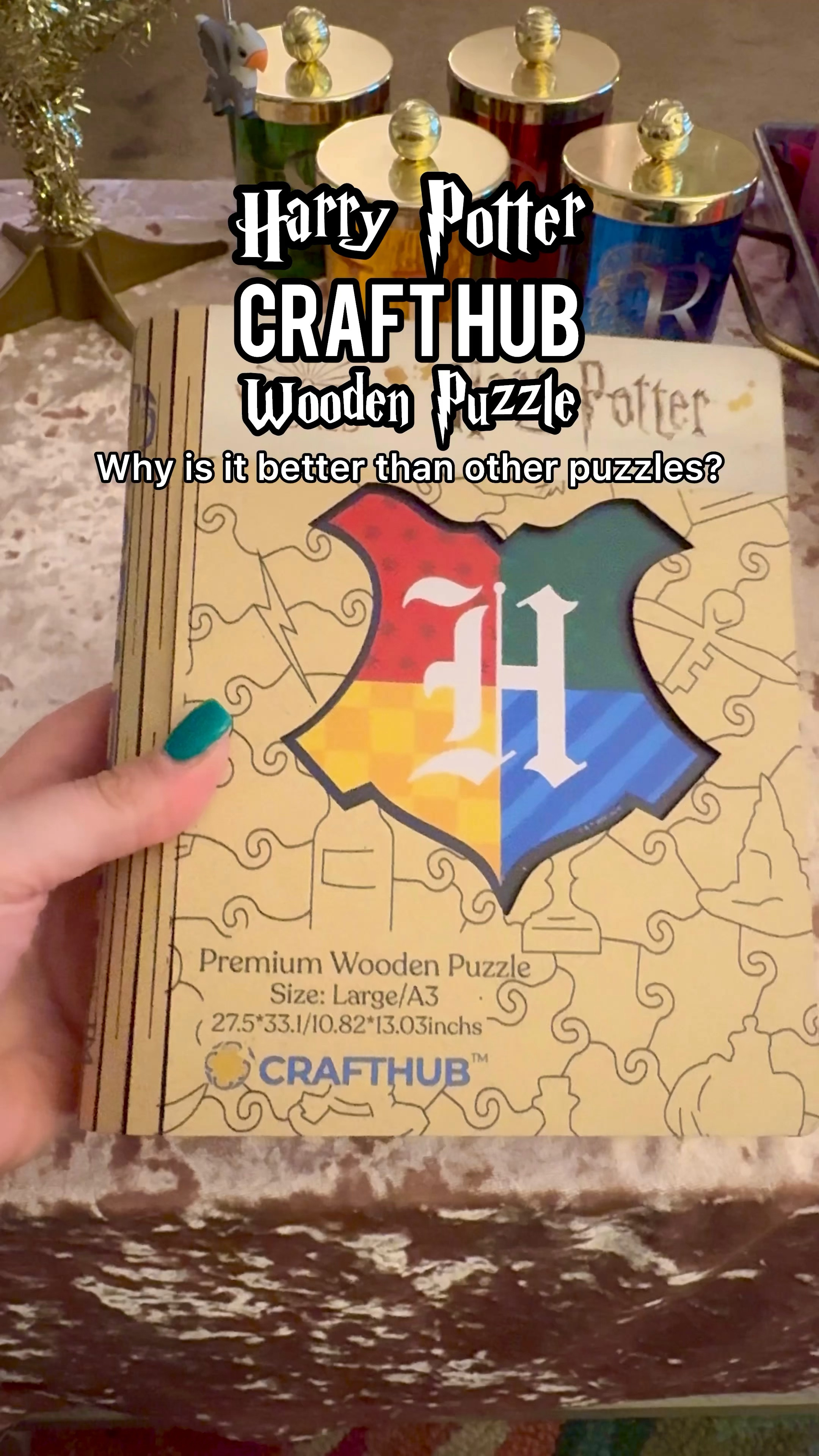 These Harry Potter puzzles are the perfect rainy day activity. 🧩 I love how the pieces are unique shapes  

#LTKkids #LTKfamily #LTKhome