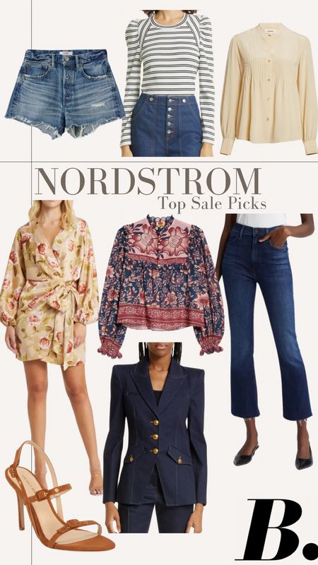 A few of my favorites on sale at Nordstrom! The denim blazer is one of my all-time faves. 

~Erin xo